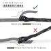 Grey Fox Premium Numbered 1.1 Wooden Gymnastic Rings with Adjustable Straps - Olympic Size, Chalk, Non-Slip Buckle | Full Body Suspension for Bodyweight Calisthenics - Home Gym Equipment for Fitness Enthusiasts - Buy Online on GoSupps.com