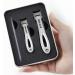 Toe Nail Clippers for Thick Nails - Ultra Sharp Wide Jaw Nail Clippers with Catcher for Fingernails & Toenails - Heavy Duty Curved Edge Nail Clipper Set by Owluxe in Gift Box for Men Women & Elderly - Buy Online on GoSupps.com
