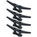 VR Business RD Boat Cleat 6 inch 4 Pack for Dock Tie Down | Boat Mooring Accessories |Nautical Decor | Beach Decor | Lake Decor | Maritime Decor