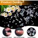 600 Pcs Assorted Crystal Glass Beads for Jewelry Making | Rondelle Beads with Container Box | DIY Necklace Bracelet Earring Supplies (4/6/8mm AB Color) - Buy Online on GoSupps.com