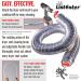 Gardus R3203612 Dryer Cleaning Kit - 12' Extension Rods for LintEater Rotary Vent Cleaner | Flexible 3 Rod System - Buy Online on GoSupps.com