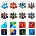 Coyeekn DND Dice Set - 175 Polyhedron Dice in 25 Colors for Dungeons and Dragons RPG - Includes Large Flannel Bag - Buy Online on GoSupps.com