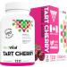 PlantVital Tart Cherry Capsules -1 000mg (two capsules) Per Day -10:1 Cherry Extract - Montmorency Tart Cherry Supplement for Antioxidants - Made in Canada - 2 Months Supply -120 Capsules 120 count (Pack of 1)