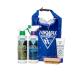 Nikwax Hiking Care Kit - Trainer Cleaning Kit and Leather Boot Waterproofing - Shoe Cleaner Kit Includes Footwear Cleaning Gel Fabric & Leather Proof Waterproofing Wax for Leather Brush and Dry Bag