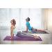Ewedoos Non-Slip TPE Yoga Mat - Purple/Pink | Eco-Friendly Workout Mat for Yoga, Pilates & Floor Exercises | Thick Fitness Mat with Carry Strap - Buy Online on GoSupps.com