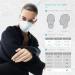 Airpop Active Reusable Face Mask 5-Layer Filter Face Coverings for Sports Contoured Fit Folding Adjustable Face Mask Adult Face Masks for Pollutant Protection Grey/White - Buy Online on GoSupps.com