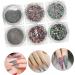 MUCKLILY Nail Art Glitter Sequins 6 Colors Nails Glitter Flakes Nail Art Supplies Shiny Acrylic Nails Powder Confetti Nail Sparkle Glitter For Nails Decoration Manicure - Buy Online on GoSupps.com