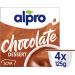 Alpro Soya Dessert Chocolate mild fine 4 cups x 125g UHT vegan