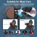 Rokehr Car Seat Neck Pillow - Adjustable Memory Foam Headrest for Comfortable Driving - Brown - Buy Online on GoSupps.com