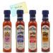 Hot Sauce Bundle with Encona 142ml Cajun Hot Original Hot Pepper Exxxtra Hot Pepper Carolina Reaper and Glameno Thank You Card