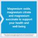 Life Extension Magnesium Caps 500 mg Magnesium Oxide Citrate Succinate Heart Health Healthy Bones Metabolism Support 100 Vegetarian Capsules (Pack of 2) - Buy Online on GoSupps.com