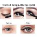Folding Stainless Steel Eyelash Comb & Brow Separator - Set of 2 | Mascara Shaper & Makeup Beauty Tool - Buy Online on GoSupps.com