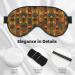 Buy SSIMOO Native American Print Ultra-Soft Light-Blocking Eye Mask | Optimal Comfort for Restful Sleep | International Shipping Available - Buy Online on GoSupps.com