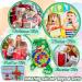 Large Dinosaur Dart Board for Kids - Indoor/Outdoor Party Game with 16 Sticky Balls - Cartoon Animal Toys for Boys & Girls 3-10 Years - Buy Online on GoSupps.com