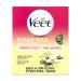 VEET Sugar Wax Hair Remover Kit - Ideal for Beginners - Includes 12 Fabric Strips and 1 Spatula - Buy Online on GoSupps.com