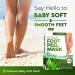 Elobara Foot Peel Mask 2 Pack - Exfoliate Dead Skin, Repair Cracked Heels & Calluses for Baby Soft Feet - Hydrating & Pain-Free Treatment for Smooth, Silky Skin - Buy Online on GoSupps.com