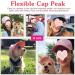 Pawaboo Pet Baseball Cap - 2 Pack Stylish Dog Sun Hats with Ear Holes & Adjustable Chin Straps | Extra Large Pink | Best Sun Protection for Pet Families - Buy Online on GoSupps.com