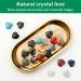 Haoyuluo 24-Piece Natural Heart Healing Crystals Set | 20mm Peach Heart Stones | Lucky Birthday Gift & Home Decoration - Buy Online on GoSupps.com