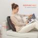 Comfier Cordless Shiatsu Back Massager with Heat - Rechargeable Chair Pad, Portable and Adjustable Intensity - Ideal Gifts, Cordless Dark Gray - Buy Online on GoSupps.com