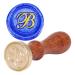 Vintage Brass Letter B Wax Seal Stamp - Classic Initial Sealing Stamp with Wooden Handle - Buy Online on GoSupps.com