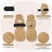 Expavloric Dogs Anti-Slip Pfot Protection - Adjustable Straps for Better Traction on Wood Floors | Soft Elastic Fabric | Size L - Beige - Buy Online on GoSupps.com