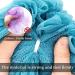OKAKA Bath Sponge Shower Loofah Puff 4 Pack - Skin Care Essential, Soft & Big - Buy Online on GoSupps.com