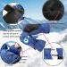 FAYHIJUN Waterproof Kids Mittens - Blue Dog M(Age 4-6) | Thermal Fleece Lined Winter Gloves for Boys & Girls - Ideal for Skiing, Snowboarding, Outdoor Activities - Buy Online on GoSupps.com
