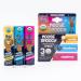 Mad Gab's Organic Moose Smooch Lip Balm Gift Set - Blueberry, Raspberry, Vanilla - Buy Online on GoSupps.com