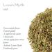 Organic Dried Lemon Myrtle Leaves - 50g (1.76 oz) - Loose Leaf Tea Potion - Buy Online on GoSupps.com