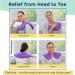 Portable Microwavable Neck and Shoulder Heating Pad - Large, Purple - Targets Muscle, Joint, and Tension - 1 Pack - Buy Online on GoSupps.com