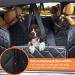 URPOWER Upgraded Dog Seat Cover with Mesh Window | 100% Waterproof, Nonslip, Washable | Back Seat Pet Cover with Storage Pockets | for Car, Truck, SUV | Standard Size (54 W x 58 L) - Black - Buy Online on GoSupps.com