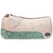 Southwestern Equine OrthoRide All Wool Build-up Saddle Pad - Premium USA-Made Contour Pad | 30x30 & 31x32 Turquoise Bloom - Buy Online on GoSupps.com