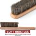 100% Genuine Horsehair Shoe, Boot, Hat & Hand Broom Brush by TAKAVU - Long Handle for Cleaning Shoe, Boot, Furniture & More - Buy Online on GoSupps.com