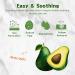 Purederm Avocado Collagen Mask (12 Pack) - Korean Beauty Essence Mask with Avocado Extract, Collagen, and Vitamin E for Deep Skin Nutrition - Buy Online on GoSupps.com