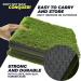 Victorem 17x39 Inch Golf Mat for Backyard - Durable Turf for Indoor/Outdoor Practice | Includes 50 Wooden Tees - Golf Hitting Mats - Buy Online on GoSupps.com