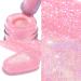 Glitter Nail Polish - Translucent Sparkly Nail Polish - Reflective Pink Nail Varnish - 60 Second Quick Dry Nail Polish - No Bake No Chip Breathable Nail Polish Long Last for Women - Buy Online on GoSupps.com