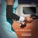 Ionocore Copper Elbow Support Sleeve - Compression Arm Support for Golfers & Tennis Elbow - Black Small 8-10 - Buy Online on GoSupps.com