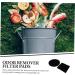 Plafope 8-Pack Compost Container Filters | Premium Cotton Cat Litter Filter Mats & Accessories for Trash Cans - International Shipping Available - Buy Online on GoSupps.com