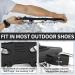 Miracol 23/24-Spikes Stainless Steel Ice Cleats for Men and Women - Anti-Slip Traction Grips for Snow Shoe, Ski, Fishing, Climbing - Black X-Large - Buy Online on GoSupps.com