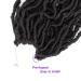 18 Inch Faux Locs Crochet Hair - 7 Packs Butterfly Style (4#) - Perfect for Easy Styling - Buy Online on GoSupps.com