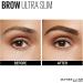 Maybelline Express Brow Ultra Slim Defining Eyebrow Pencil 07 Black - 1 Count - Buy Online on GoSupps.com