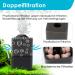 Buy AQQA Aquarium Sponge Filter - Quiet Internal Filter for 15-150L - Optimal Biological & Mechanical Filtration - Buy Online on GoSupps.com