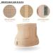 ORTONYX Ergonomic 9.5 Abdominal Binder - Postpartum & Postoperative Support Wrap - XXL Beige - Buy Online on GoSupps.com