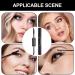 Lengthening MascaraDouble Sided Waterproof Mascara for Women Eyelash Makeup Tool Long Lasting for Party Vacation Travel School Business - Buy Online on GoSupps.com