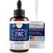 Ionic Liquid Zinc Sulphate Drops - Mineral Immune Support Liquid Zinc Drops Supplement - Rapidly Absorbed Ultra-Concentrated Liquid Zinc Sulfate Supplements for Adults - 4-Month 2oz Zinc Liquid