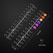 240 Pcs Round False Nail Display Tips - Transparent Nail Art Swatch Sticks for Nail Polish Training & Color Displaying - Buy Online on GoSupps.com