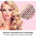 PHOEBE 1.25 Inch Curling Iron Brush - Ceramic Tourmaline Ionic Hair Curler for Long Medium Hair - Pink - Buy Online on GoSupps.com