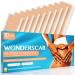 WONDERSCAR 10 Large Silicone Scar Sheets (5.7" x 1.6") Medical Grade Recovery Treatment. Keloid Bump Tape. Removal of C-Section Burn Stretch Marks Acne. Reusable Gel Strips with Stick Pad Patches