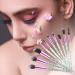 Buy Wllhyf 10-Part Glitter Crystal Brush Set | Professional Makeup Tools for Foundation Concealer Eyeshadow & More Bling Transparent Handle Green - Buy Online on GoSupps.com