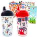 Disney Mickey Mouse Sippy Cup Set for Kids - Bundle with 2 Spill-Proof  Leak-Proof  Insulated Sippy Cups Plus Mickey Stickers  Temporary Tattoos  and More (Disney Sippy Cups)  mickey drinking cups
